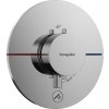 Hansgrohe ShowerSelect Comfort S, termostat pod omietku pre 1 spotrebič a ďalší výtok, chrómová, HAN-15562000