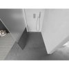 Mexen Kioto L, sprchová zástena Walk-In 110 x 200 cm, 8mm číre sklo-námraza, brúsená oceľ profil, 800-110-103-97-35