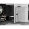 Mexen Kioto, sprchová zástena Walk-In 55 x 200 cm, 8mm číre sklo, grafitový profil, 800-055-101-95-00