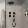 Hansgrohe ShowerSelect Comfort E, termostat pod omietku pre 1 spotrebič a ďalší výtok, čierna matná, HAN-15575670