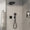 Hansgrohe ShowerSelect Comfort E, termostat pod omietku pre 2 spotrebiče s EN1717, čierna matná, HAN-15578670