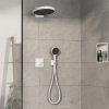 Hansgrohe ShowerSelect Comfort E, termostat pod omietku pre 2 spotrebiče s EN1717, biela matná, HAN-15578700