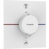 Hansgrohe ShowerSelect Comfort E, termostat pod omietku pre 2 spotrebiče s EN1717, biela matná, HAN-15578700