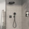 Hansgrohe ShowerSelect Comfort Q, termostat pod omietku pre 2 spotrebiče s EN1717, kartáčovaný čierny chróm, HAN-15586340