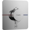 Hansgrohe ShowerSelect Comfort Q, termostat pod omietku pre 1 spotrebič a ďalší výtok, chrómová, HAN-15589000