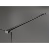 Mexen Kioto, sprchová zástena Walk-In 180 x 200 cm, 8mm číre sklo, grafitový profil, 800-180-002-95-00