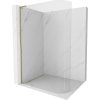 Mexen Kioto L, sprchová zástena Walk-In 90 x 200 cm, 8mm číre sklo, zlatý lesklý profil,800-090-103-50-06