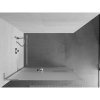 Mexen Kioto+ L, sprchová zástena Walk-In s poličkou a vešiakom 100 x 200 cm, 8mm sklo námraza, chrómový profil, 800-100-123-01-30