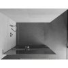 Mexen Kioto+ L, sprchová zástena Walk-In s poličkou a vešiakom 120 x 200 cm, 8mm sklo vzor zrkadlo, chrómový profil, 800-120-123-01-50