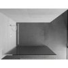 Mexen Kioto L, sprchová zástena Walk-In 120 x 200 cm, 8mm sklo s rebrovým vzorom, biely profil, 800-120-103-20-09