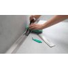 Hansgrohe RainDrain Flex, vrchná sada sprchového žľabu 800, skracovateľný, pre inštaláciu ku stene, čierna matná, HAN-56051670