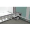 Hansgrohe RainDrain Flex, vrchná sada sprchového žľabu 1000, skracovateľný, pre inštaláciu ku stene, leštený vzhľad zlata, HAN-56053990