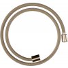 Hansgrohe Designflex, textilná sprchová hadica 1250 mm, kartáčovaný bronz, HAN-28220140