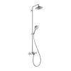 Hansgrohe Raindance S, Showerpipe 240 1jet s vaňovým termostatom, chrómová, HAN-27117000