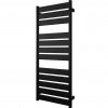 Cerano Cassandra, vykurovacie teleso 1200x500 mm, 644W, rozteč prijenia 462 mm, čierna matná, CER-CER-429622
