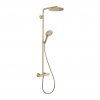 Hansgrohe Raindance Select S, Showerpipe 240 1jet PowderRain s termostatom, kartáčovaný bronz, HAN-27633140
