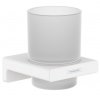 Hansgrohe AddStoris, nádobka na ústnu hygienu, matná biela, HAN-41749700