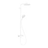 Hansgrohe Raindance Select S, Showerpipe 240 1jet PowderRain s termostatom, matná biela, HAN-27633700
