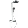 Hansgrohe Rainfinity, Showerpipe 250 1jet EcoSmart s termostatom ShowerTablet 350, chrómová, HAN-28742000