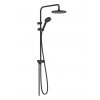 Hansgrohe Vernis Blend, sprchový set Showerpipe 200 Reno, matná čierna, HAN-26272670