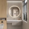 Erga Sofia, okrúhle LED zrkadlo 90cm, 2070 lm, 3 farby svetla, ERG-V01-207-9090
