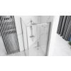 Rea Rapid Slide, sprchovací kút s posuvnými dverami 150(dvere) x 90(stena), 6mm číre sklo, chrómový profil, KPL-K5617