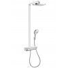 Hansgrohe Raindance Select E, sprchový set Showerpipe 300 s termostatom, 2 prúdy, EcoSmart 9 l/min, chrómová, HAN-27282000