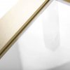 Rea Rapid Slide, sprchovací kút s posuvnými dverami 120(dvere) x 90(stena), 6mm číre sklo, zlatý matný profil, KPL-K5650