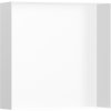 Hansgrohe XtraStoris Minimalistic, výklenok do steny 300x300x100mm, biela matná, HAN-56073700