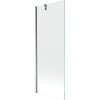 Mexen Next, 1-krídlová vaňová zástena 70 x 150 cm, 6mm číre sklo, grafitová, 895-070-000-00-00-95