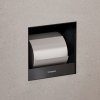 Hansgrohe XtraStoris, držiak na toaletný papier na zabudovanie, čierna matná, HAN-56065670