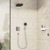Hansgrohe DuoTurn Q, batéria pod omietku pre 2 spotrebiče, chrómová, HAN-75414000