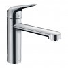 Hansgrohe Focus M42, kuchynská páková batéria 120 1jet s inštaláciou pred okno, chrómová, HAN-71807000