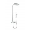 Hansgrohe Raindance Select E, sprchový set Showerpipe 360 s termostatom, EcoSmart 9 l/min, biela/chróm, HAN-27286400