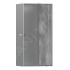 Hansgrohe XtraStoris Rock, výklenok do steny, s dvierkami, 300x150x100 mm, kefovaná nerezová, HAN-56082800