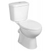 Aqualine, JOSE WC kombi, dvojtlačítko 3/6l, zadný odpad, biela, PS8812
