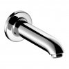 Hansgrohe, vaňový výtok 147 mm, chrómová, HAN-13414000