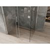 Mexen Omega, sprchovací kút s posuvnými dverami 100 (dvere) x 70 (stena) cm, 8mm číre sklo, chrómový profil, 825-100-070-01-00