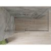 Mexen Omega, sprchovací kút s posuvnými dverami 140 (dvere) x 70 (stena) cm, 8mm číre sklo, chrómový profil, 825-140-070-01-00