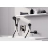Hansgrohe Logis, vaňový výtok 195 mm, čierna matná, HAN-71410670