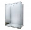 49165 6 mexen omega 3 stenny sprchovaci kut 160x100cm 8mm sklo chromovy profil cire sklo 825 160 100 03 00