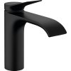 Hansgrohe Vivenis, páková umývadlová batéria 110 CoolStart s odtokovou súpravou s tiahlom, čierna matná, HAN-75023670