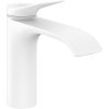 Hansgrohe Vivenis, páková umývadlová batéria 110 CoolStart s odtokovou súpravou s tiahlom, biela matná, HAN-75023700