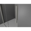 Mexen Velar, sprchový kút s posuvnými dverami 100 x 80 cm, 8mm sklo námraza, brúsená oceľ, 871-100-080-31-97