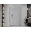 Mexen Roma, sprchovací kút 70 (dvere) x 120 (stena) cm, 6mm číre sklo, chrómový profil, 854-070-120-01-00