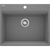 Deante Corio, 1-komorový granitový drez 600x500x216 mm, šedá metalíza, DEA-ZRC_S10A