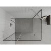 Mexen Roma, sprchovací kút 110 (dvere) x 120 (stena) cm, 6mm číre sklo, chrómový profil, 854-110-120-01-00