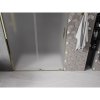 Mexen Velar, posuvné sprchové dvere do otvoru 130 cm, 8mm sklo námraza, zlatá lesklá, 871-130-000-31-50