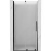 Mexen Velar, posuvné sprchové dvere do otvoru 120 cm, 8mm sklo námraza, čierna matná, 871-120-000-31-70