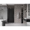 Mexen Velar, posuvné sprchové dvere do otvoru 110 cm, 8mm šedé sklo, chrómová, 871-110-000-41-01